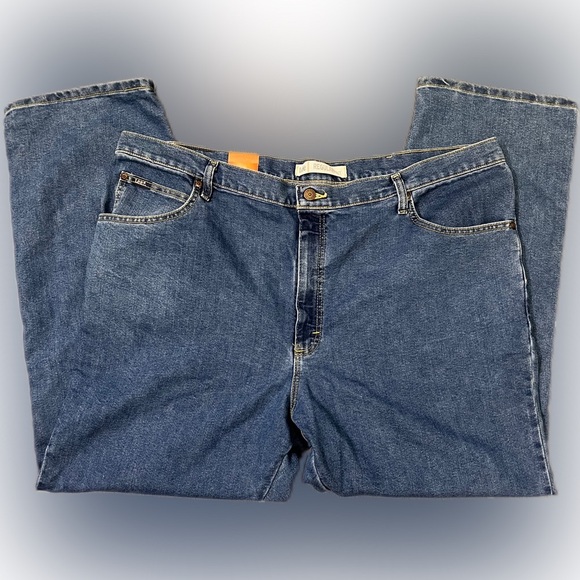 Men’s 46x30 stretch Big and Tall Regular Fit Lee Jeans NWT - Picture 2 of 6